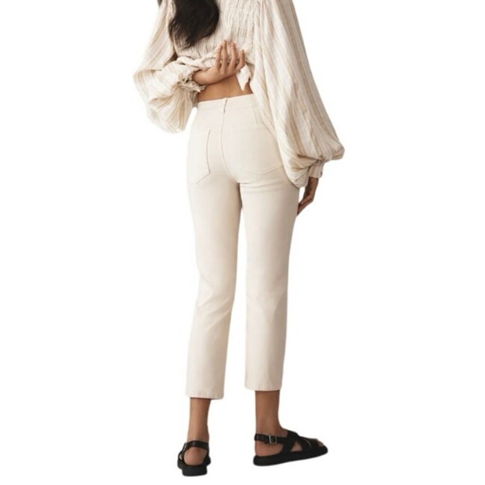 Anthropologie Sanctuary Sculpted Hayden Pants Straight Crop NEW - Picture 6 of 6